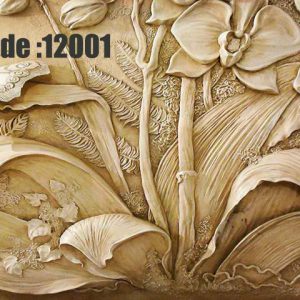 پوستر دیواری سه‌بعدی مدرن طرح حجم سفید