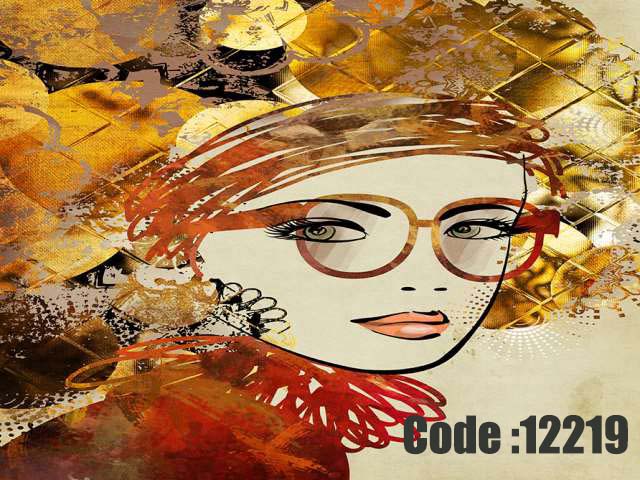پوستر دیواری طرح طلوع زرین و نقش خیال