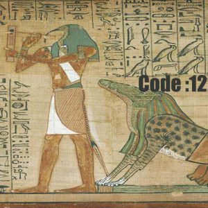 پوستر دیواری طرح افسانه نیل و خدایان مصر