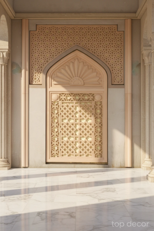 پوستر دیواری طرح طاق مشبک ایرانی