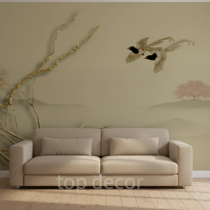 پوستر دیواری طرح پرواز آرام در مه