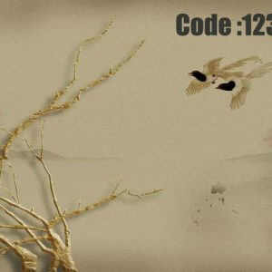 پوستر دیواری طرح پرواز آرام در مه