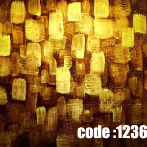 پوستر دیواری طرح طلایی درخشان