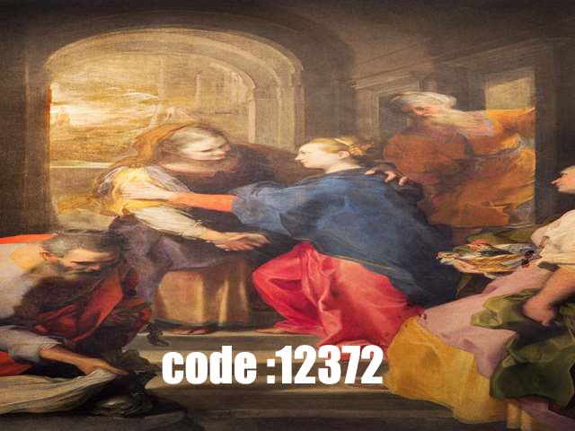پوستر دیواری طرح دیدار در آستانه نور