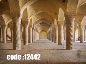 پوستر دیواری طرح راز ستون‌های ایرانی