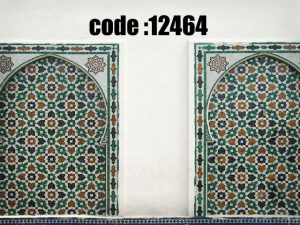 پوستر دیواری طرح دو قوس اسلامی