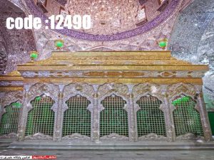 پوستر دیواری طرح ضریح طلایی نجف
