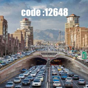 پوستر دیواری منظره شهر تهران