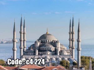 پوستر دیواری معماری جهان | مسجد سلطان احمد (مسجد آبی) استانبول