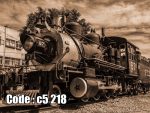پوستر دیواری قطار کلاسیک بخار | حس نوستالژی و اصالت در دکوراسیون
