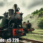 پوستر دیواری قطار بخار کلاسیک | سفر به عمق تاریخ و نوستالژی