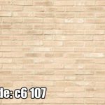 پوستر دیواری طرح آجر کرم روشن (بافت مینیمال و طبیعی)