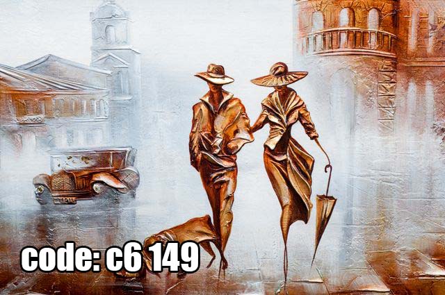 پوستر دیواری هنری زوج کلاسیک | تلفیق عشق، هنر و اصالت در دکوراسیون