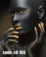 پوستر دیواری هنری مفهومی مشکی و طلایی | جلوه‌ای مدرن و لوکس در دکوراسیون