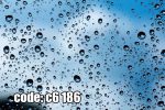 پوستر دیواری طرح قطرات باران روی شیشه | حس طراوت و آرامش مدرن