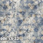 پوستر دیواری طرح آنتیک آبی و خاکی | الهام‌گرفته از هنر کلاسیک
