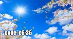 پوستر دیواری شکوفه‌های بهاری زیر آسمان آبی | طراوت، نور و آرامش