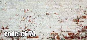 پوستر دیواری طرح آجر سفید کهنه | سبک صنعتی و مدرن