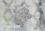 پوستر دیواری کلاسیک پتینه داماسک