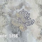 پوستر دیواری کلاسیک پتینه داماسک