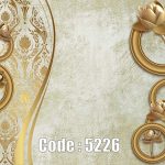 پوستر دیواری حلقه طلایی لوتوس