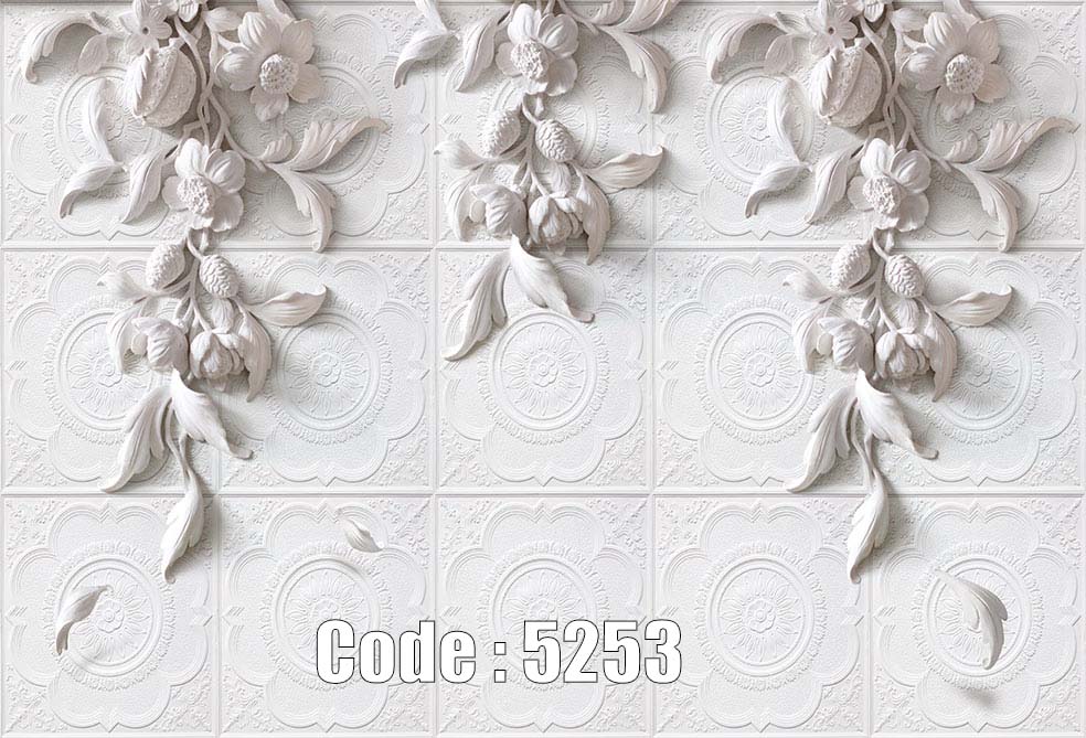 5253 پوستر دیواری گل کلاسیک