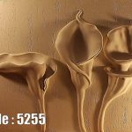 پوستر دیواری گل شیپوری سه بعدی