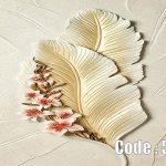پوستر دیواری برگ و گل سه بعدی