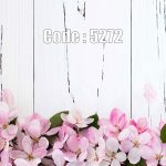 پوستر دیواری گل‌های صورتی