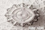 پوستر دیواری سه‌بعدی گچبری