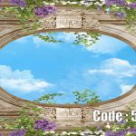 پوستر دیواری قاب رومی آسمان