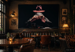 پوستر دیواری طرح مرد مرموز پوکر مدل Dark Player - تصویر 2
