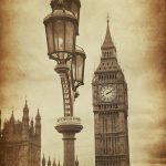 پوستر دیواری وینتج لندن