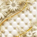 پوستر دیواری سه بعدی گل بابونه