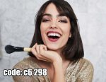 پوستر دیواری پرتره هنری زیبایی | طرح فشن و میکاپ مدرن لوکس