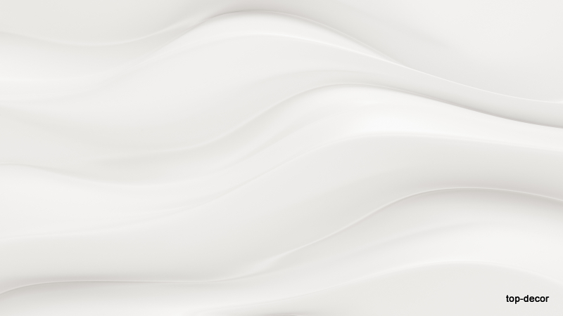 c9 (135) پوستر دیواری موج سفید مینیمال
