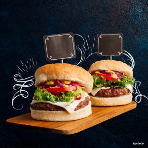 پوستر دیواری برگر کلاسیک