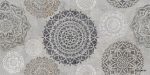 پوستر دیواری ماندالا پتینه خاکستری