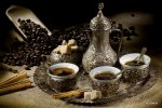 پوستر دیواری سه بعدی قهوه ترک