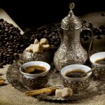 پوستر دیواری سه بعدی قهوه ترک