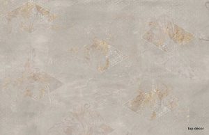پوستر دیواری طرح هندسی طلایی
