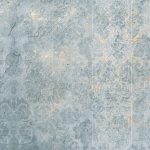 پوستر دیواری طرح پتینه آبی کلاسیک مدل Blue Antique