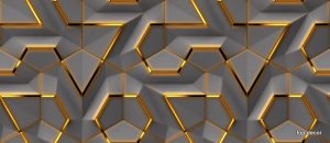 پوستر دیواری مدرن هندسی