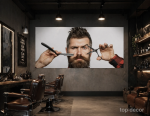 پوستر دیواری آرایشگاه مردانه