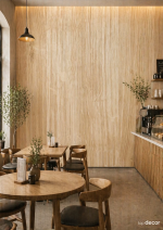 پوستر دیواری بافت چوب روشن طبیعی | Light Natural Wood Texture Wall Poster - تصویر 2
