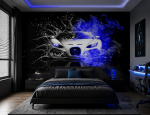 پوستر دیواری خودرو اسپرت