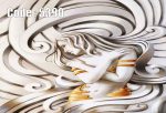 پوستر دیواری گچ بری طرح زن