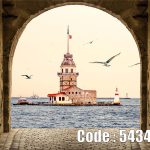 پوستر دیواری برج دختر استانبول