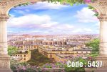 پوستر دیواری نمای پاریس