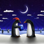 پوستر دیواری پنگوئن